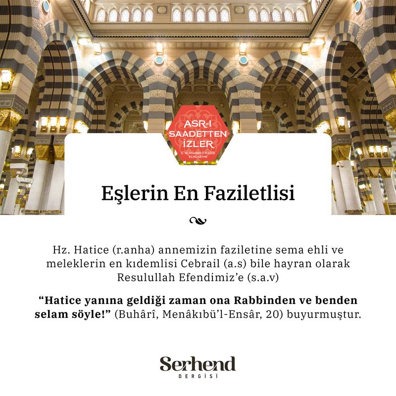 Eşlerin En Faziletlisi